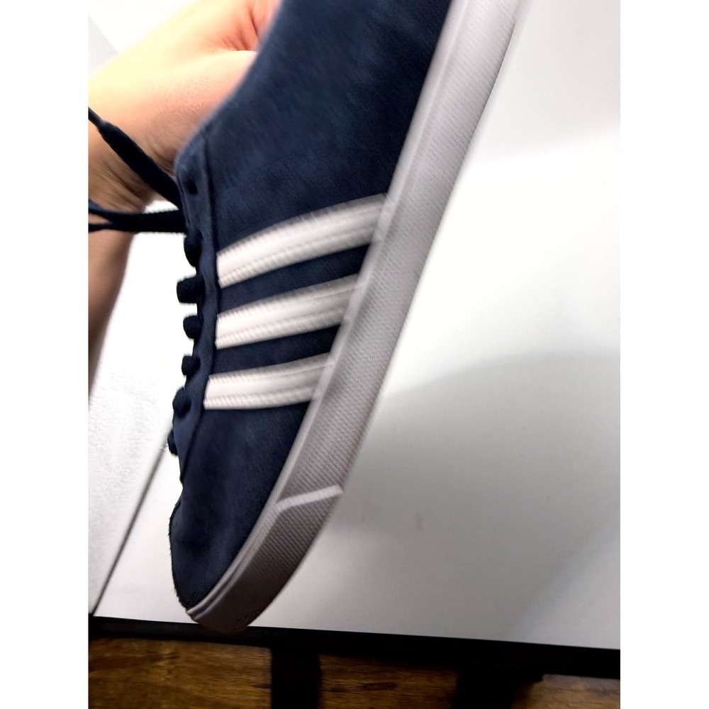 Adidas Courtset AW4212 Womens 10 Sneaker Collegiate Navy Suede Comfort Shoes - Picture 6 of 9